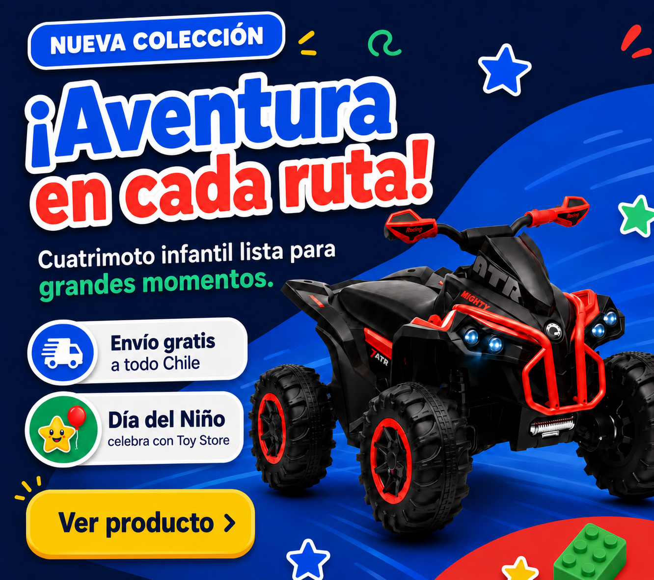 Nueva colección Toy Store - Aventura en cada ruta. Envío gratis a todo Chile